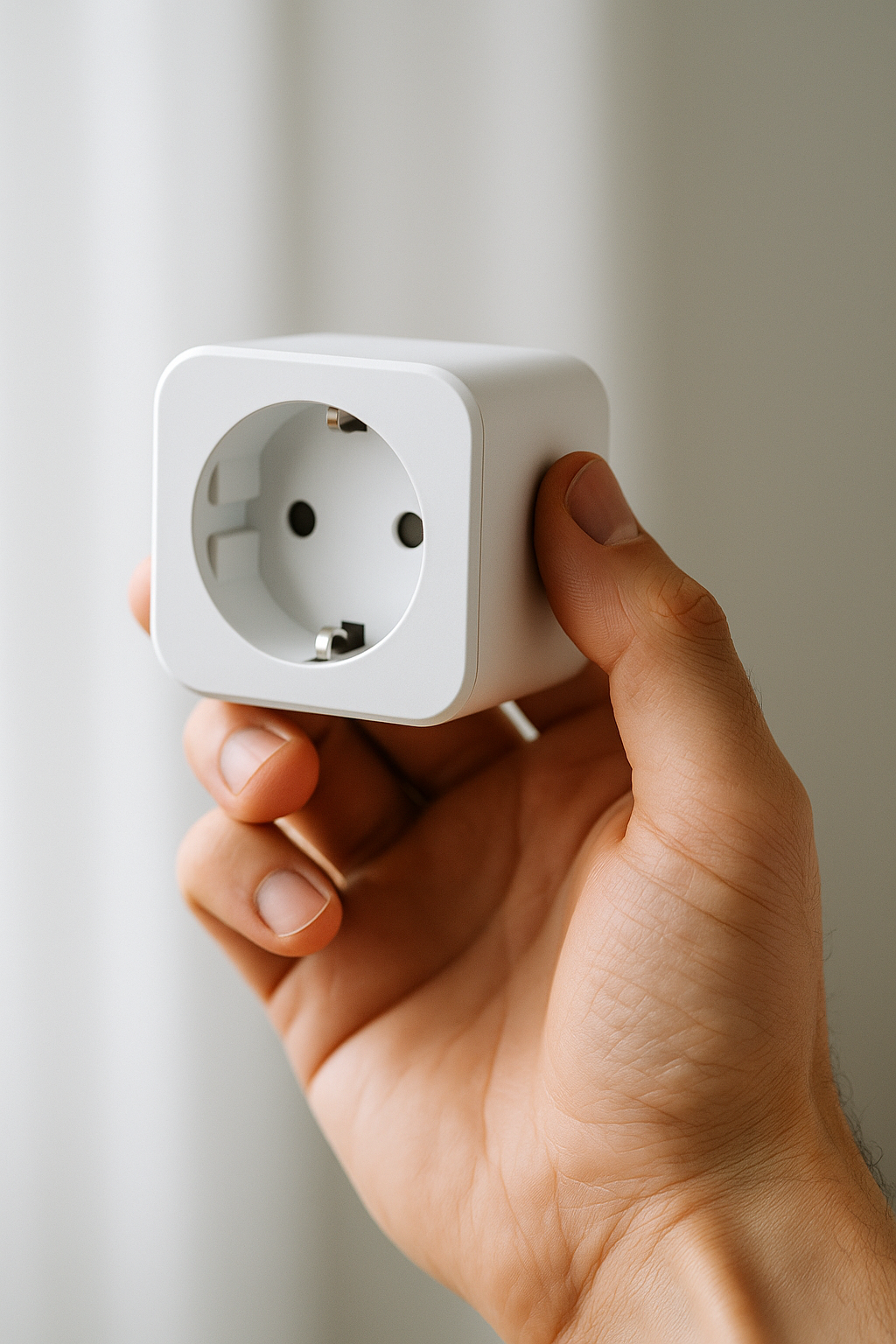 Prise connectée – visuel produit